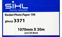 Фотобумага Sihl Rocket Photo Paper 190 Glossy 0,46*30м 