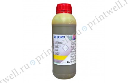 Чернила экосольвентные Afford 741 Yellow