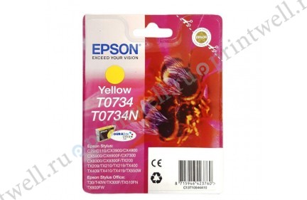  Epson T0734 T0734N Yellow